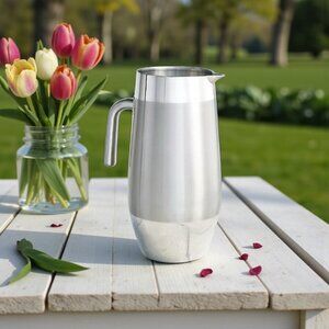 Optima Pitcher with Stainless Steel Finish - Insulated